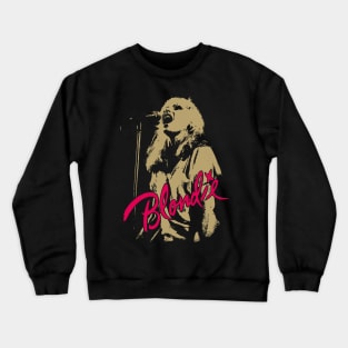 Gift Retro Blondie Music Tribute Design Crewneck Sweatshirt